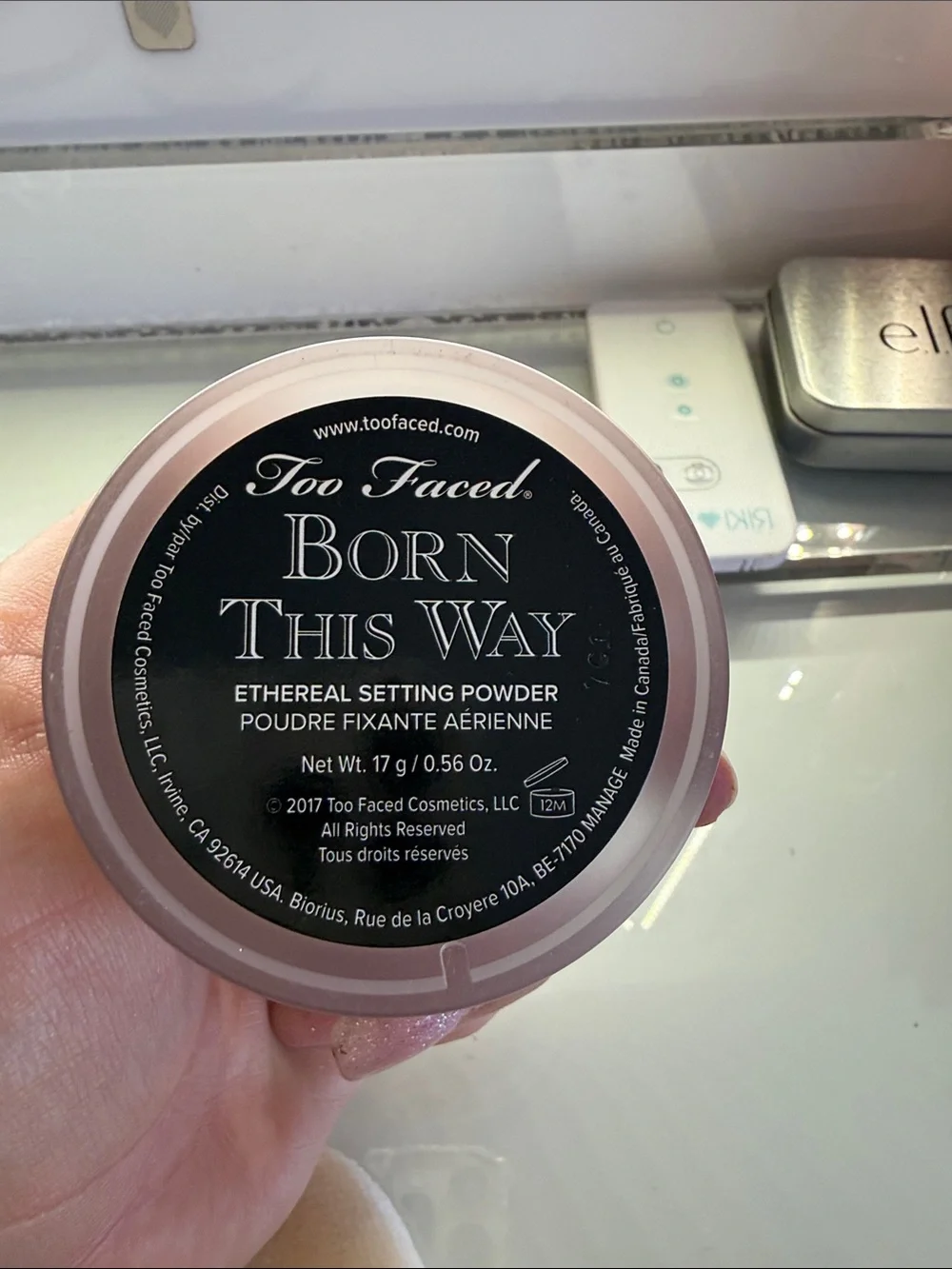 Laura Mercier and Too Faced Setting Powder lot - White Puff Included, Brand New!